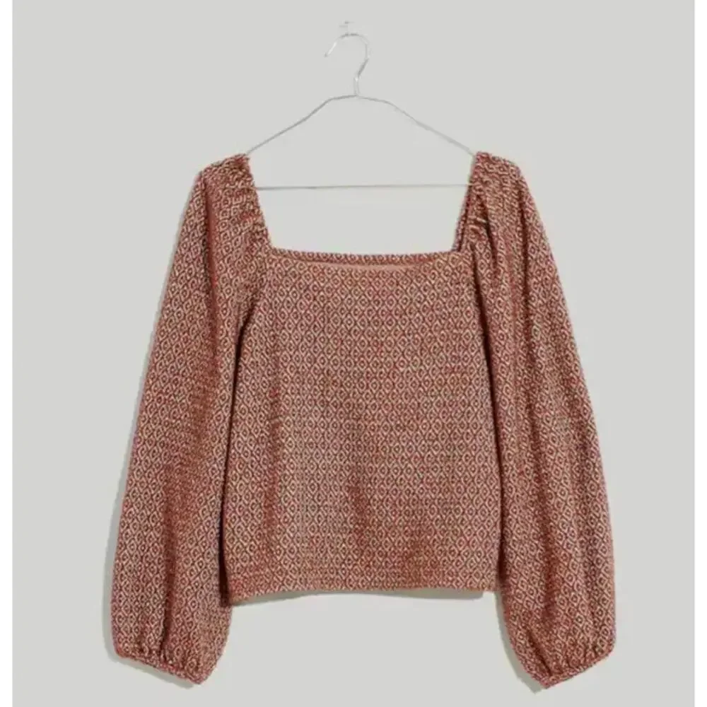 Madewell jacquard puff
